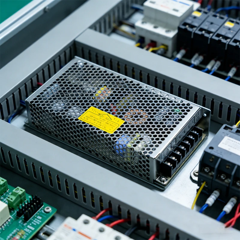 

D-125A adjustable AC to DC dual output industrial power supply device