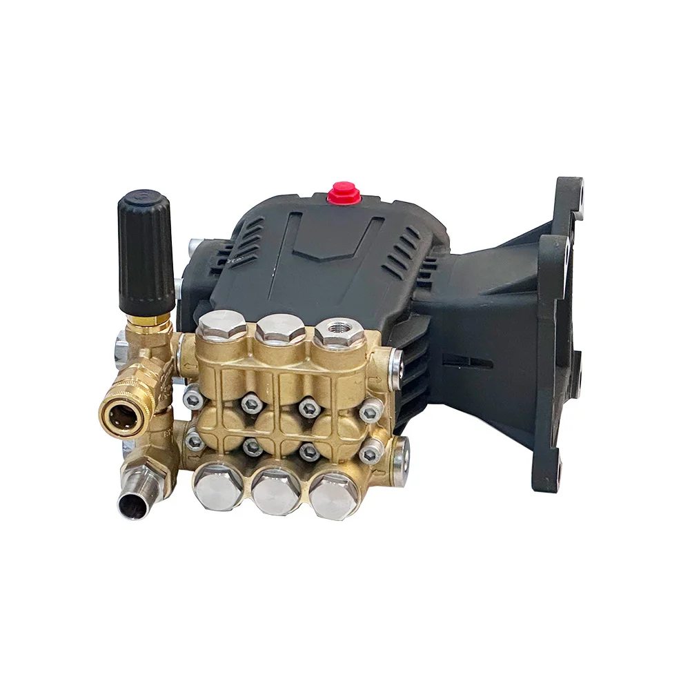 250Bar 3600PSI 13HP 10KW Horizontal 18L/Min Separate Pressure Regulator Triplex High Pressure Car Washer Water Pump