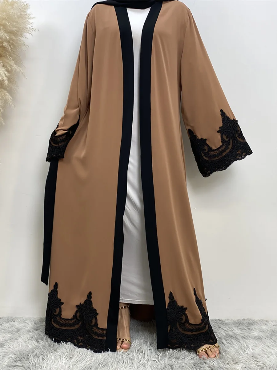 Modest Abayas For Women Kimono Turkey Kaftan Islamic Clothing Ramadan Femme Musulmane Cardigan Caftan Marocain Muslim Robe