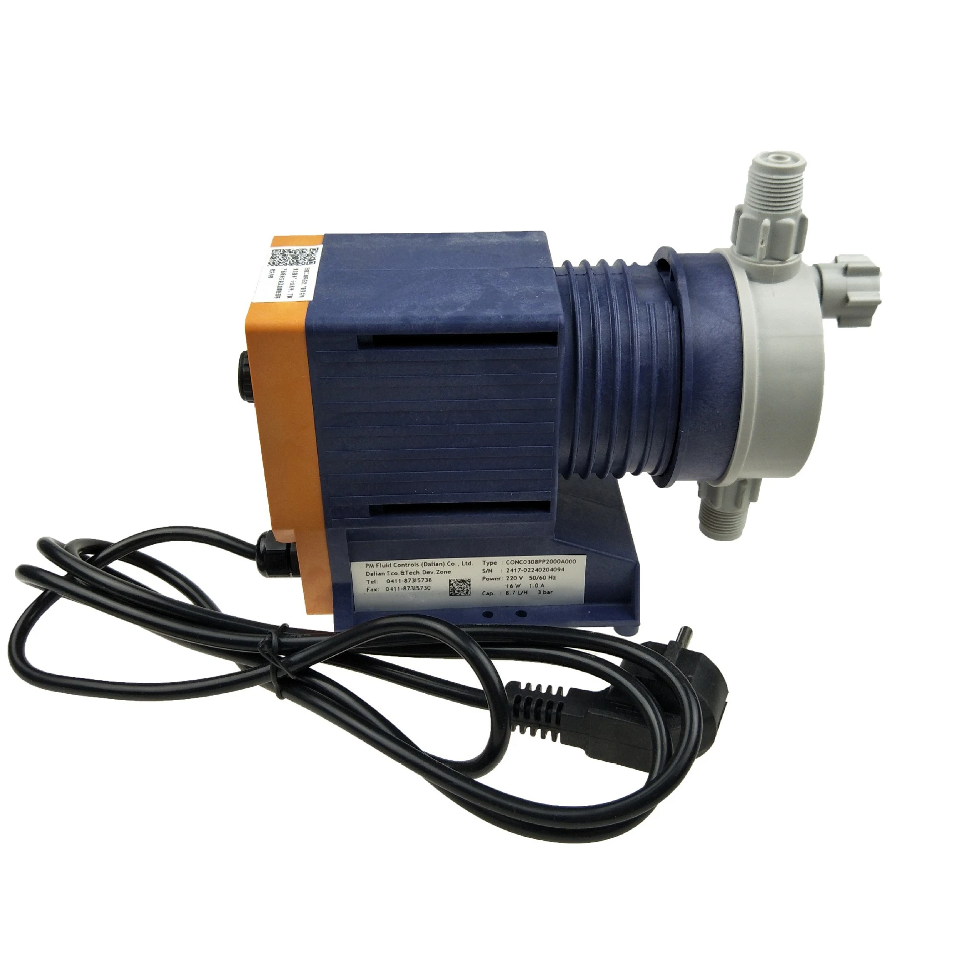 

CONC1600PP1000A002 Electromagnetic Diaphragm Pump Small Flow High Pressure Type