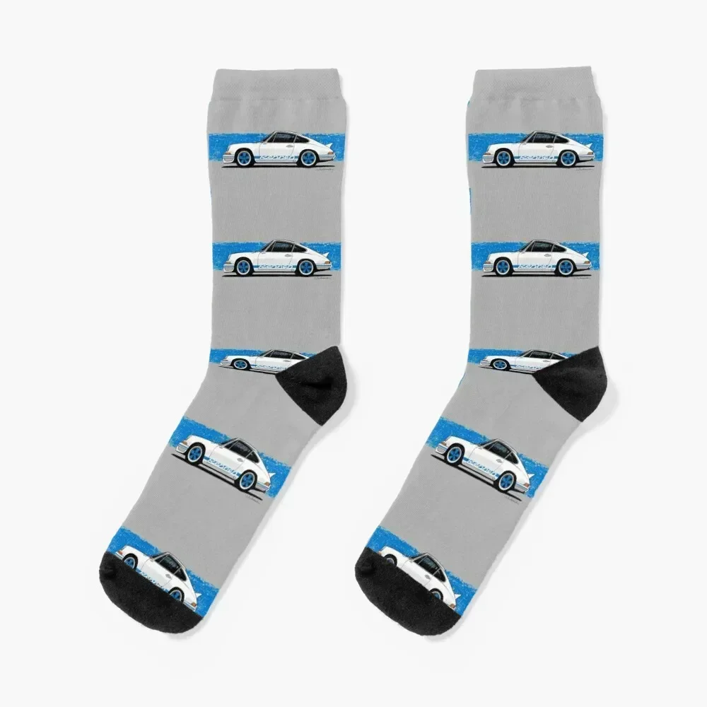 

My drawing of the iconic German sports car decorated in blue Socks Men's hiking happy funny gift Socks Woman Men's