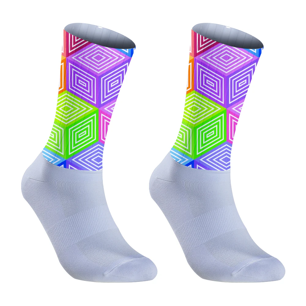 2024 New Sports Outdoor Cycling Socks Cross-country Mountain Compression Bike Socks