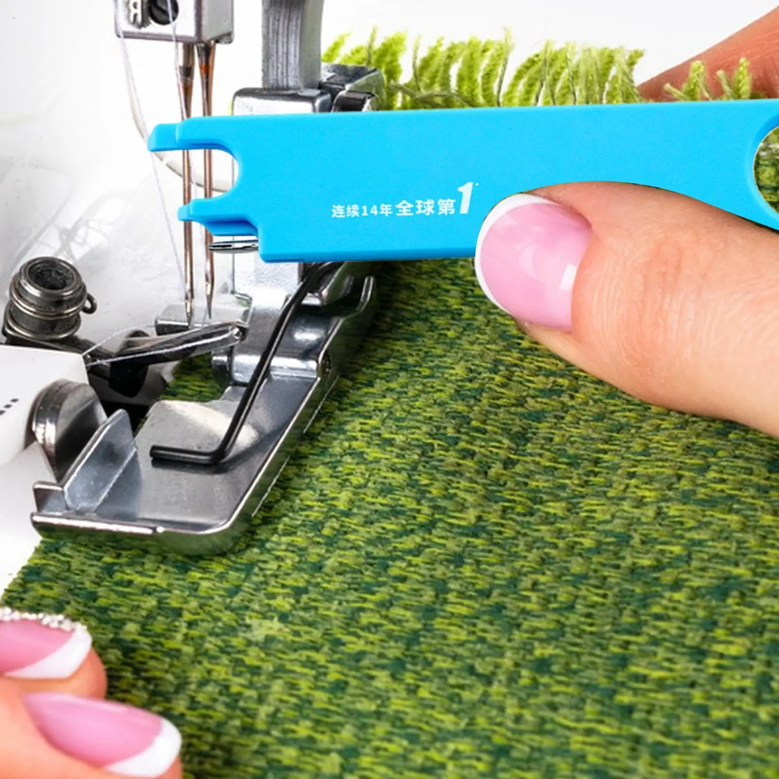 Flache Nähmaschine Nadeleinfädler Schnelle Nähmaschine Nadeleinfädler Automatisches Strickzubehör zum Quilten von Kleidung