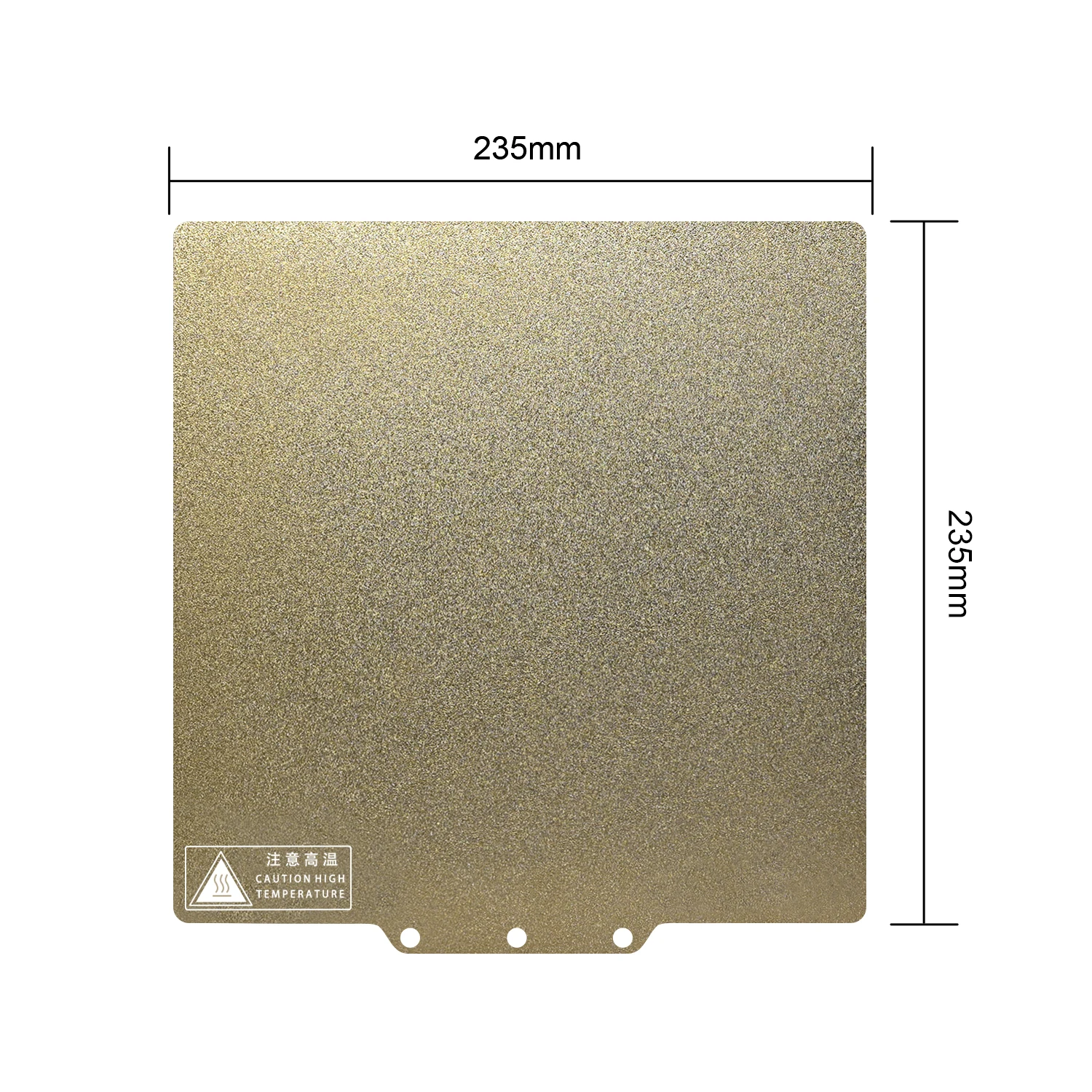 Double Side PEI Building Plate for Flashforge Adventurer 5M / 5M Pro, Dual Side Textured PEI Sheet Flexible Steel Bed Platform