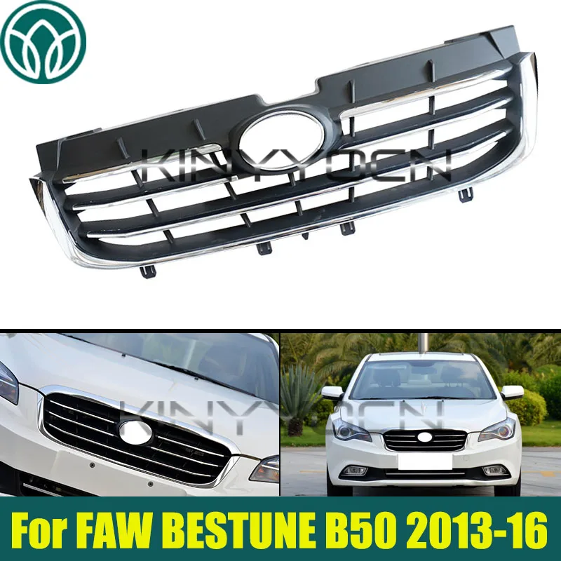 

Front Bumper Grille Mesh For FAW BESTUNE B50 2013 2014 2015 2016 Front Bumper Hood Grille