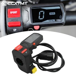 Electric Motocross Speedometer Hour Meter Speed Meter Assembly Horn Switch SPORT/EP Power Mode SwitchFor Surron Light Bee S & X