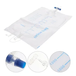 5 Pcs Liquid Storage Anti-reflux Drainage Disposable Urine Bags Pe Patients Holders Urinary Portable Elder