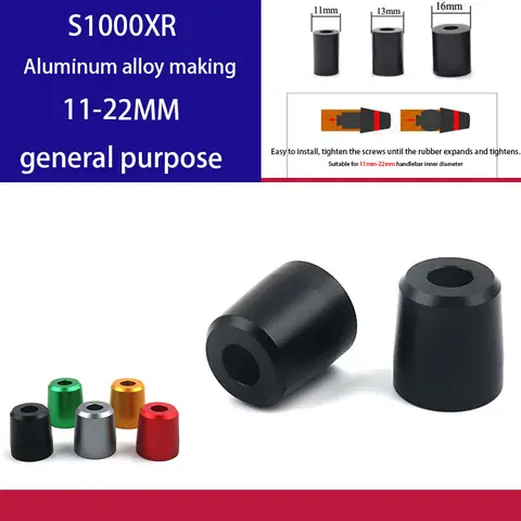BMW S1000XR 핸드 그립 오토바이 핸들 엔드 캡 핸드 플러그 밸런스 단자용 오토바이 액세서리