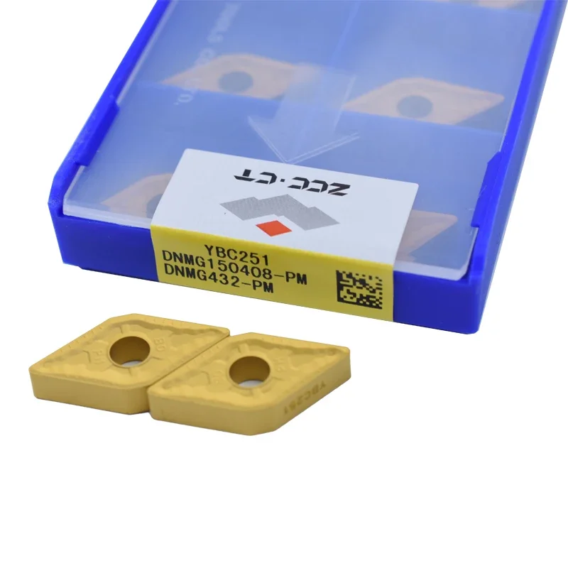 

ZCCCT Original DNMG150608-PM Carbide Insert for Metalworking YBC151 YBC152 YBC251 YBC252 YBC351 YBM251 YBD052 YBD102 YBD152