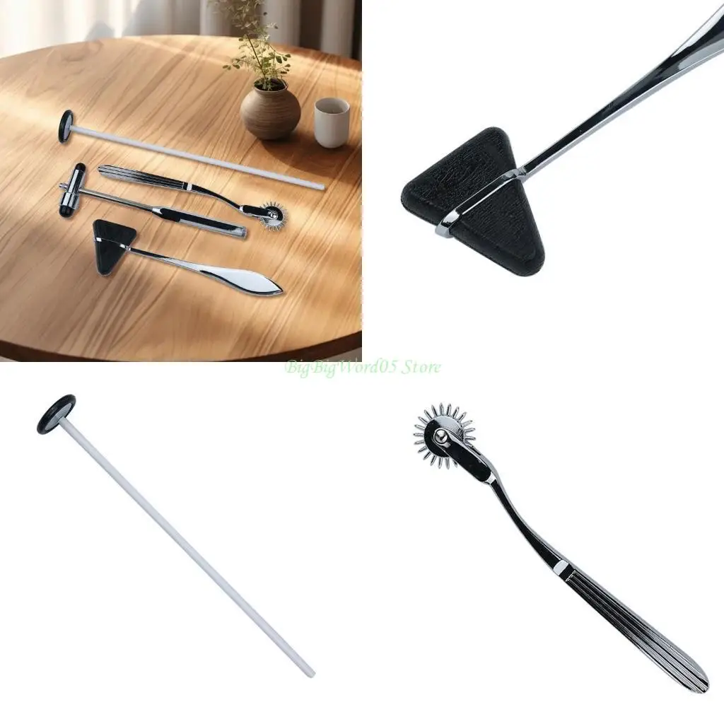 

24TE Reliable Reflexes Hammer Set Accuracy Diagnostic Reflexes Hammer Set Suitable For Doctors And Therapeutic Students