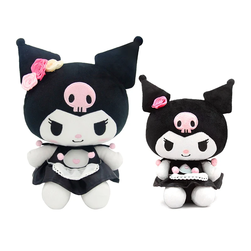 

Sanrio Plush Toys E-SRONG & SANRIO Plush Stuffed Dolls Kuromi My Melody Room Plushies Pillow Ornaments Children's Holiday Gifts