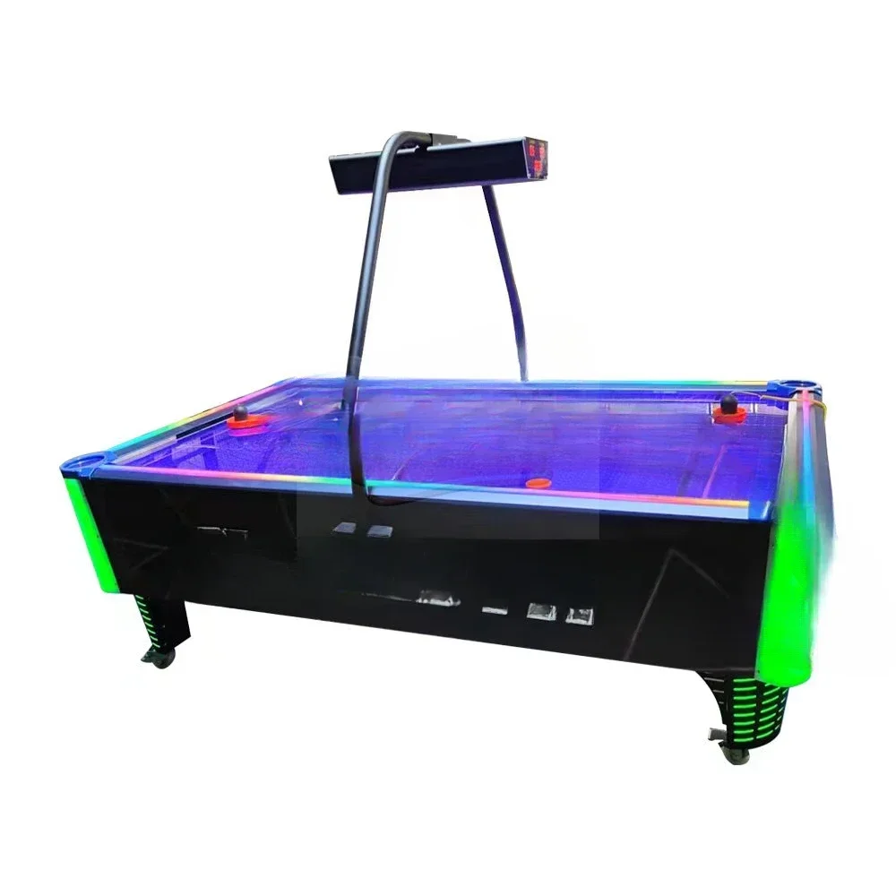 Air Hockey Table Game Machine for Indoor Arcade Amusement Center Earn Money Gaming Equipment