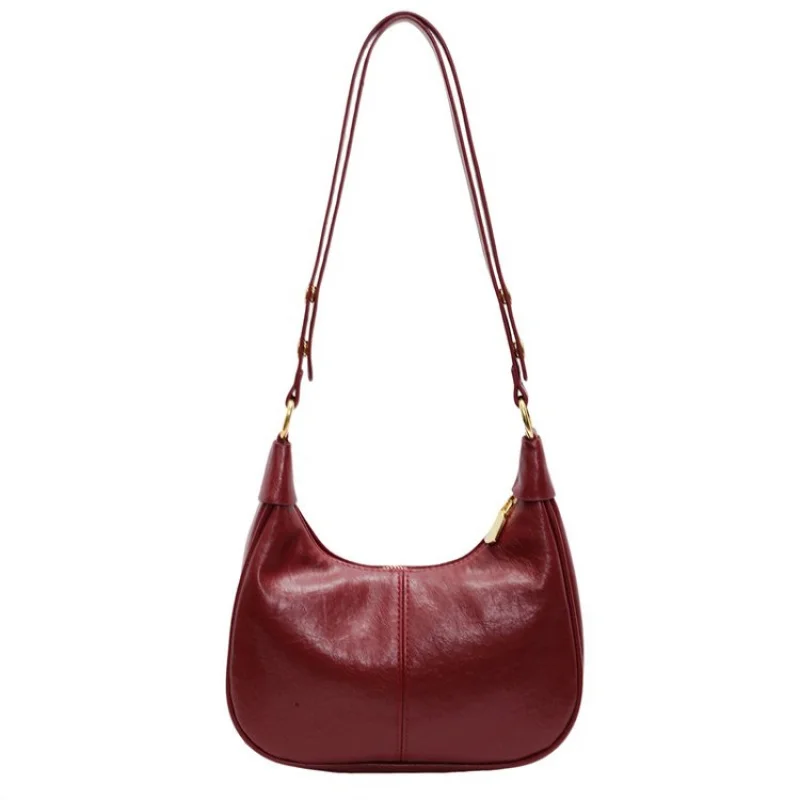 

Women's Shoulder Bag Made Of Leather Boasting Paris Style And Casual Vintage Commuter Elegant Look​