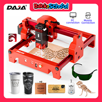 DAJA A7 Laser Engraver Mini Portable Bluetooth CNC Engraving Machine Engrave Mark Print All Materials Cut Wood Acrylic Paper