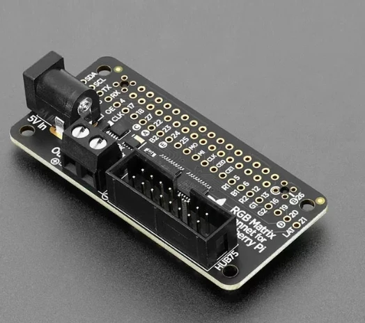 3211 RGB LED Matrix Bonnet HAT Compatible with Raspberry Pi