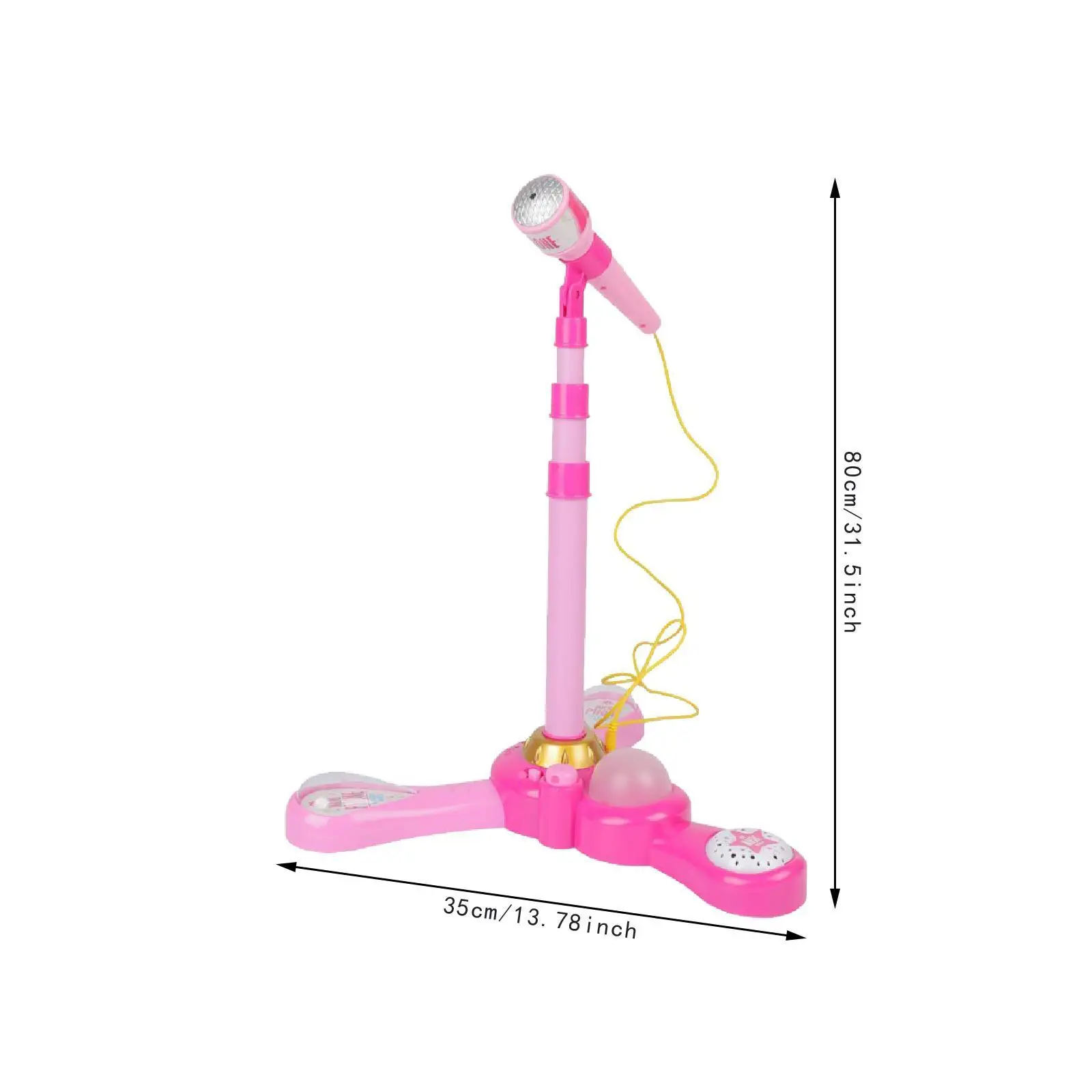 Детская подставка для микрофона, игрушка для вечеринки, регулируемая подставка, игрушка для микрофона для пения