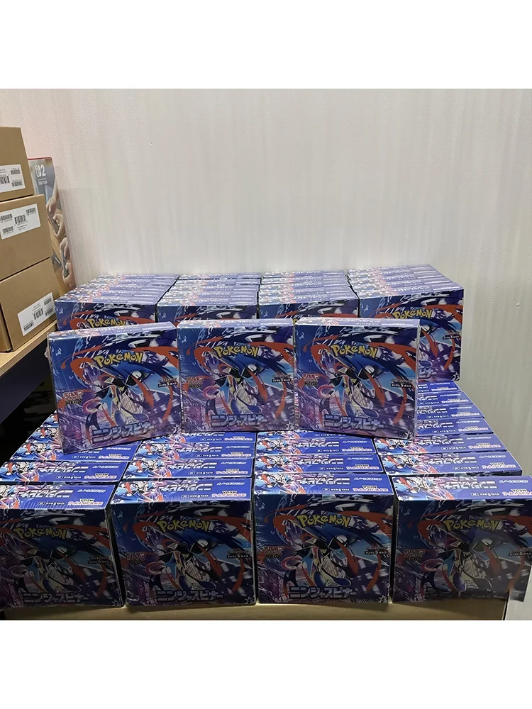 Auf Lager Pokemon Kartenspiel Japanische Mega Ninja Spinner Booster Box Mega Greninja Fabrikversiegelt PTCG Sammelkarten T