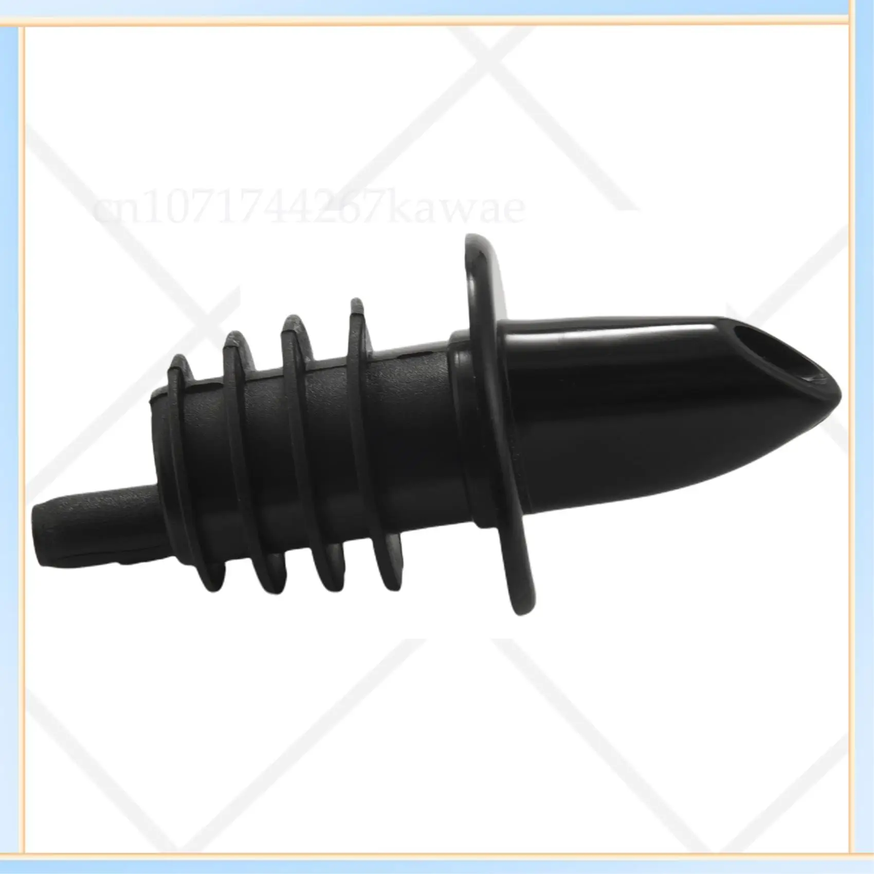 

-A16I 12Pcs Plastic Free Flow Liquor Spirit Bottle Pourer Bar Wine Cocktail Drinks