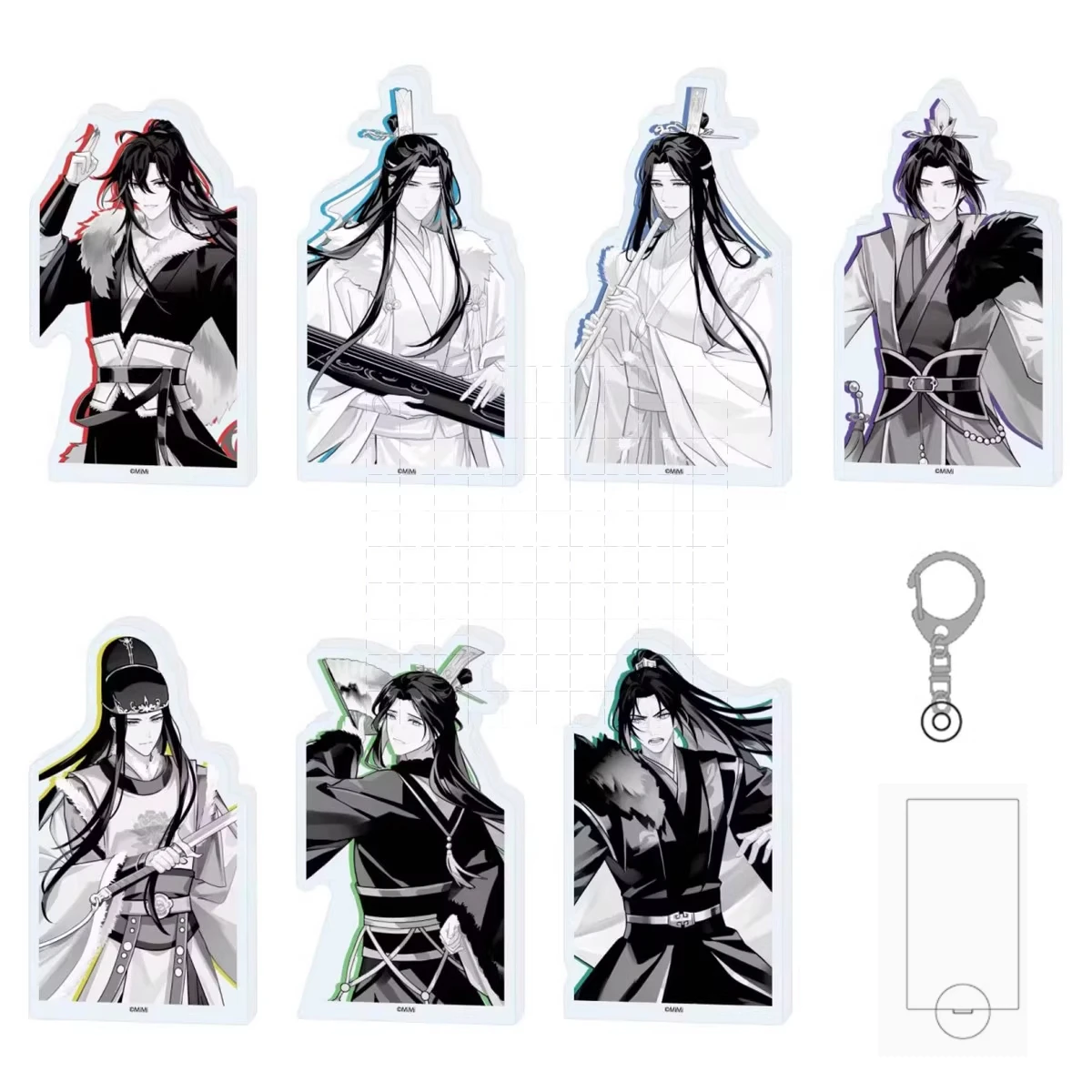

Anime Grandmaster of Demonic Cultivation Game The Founder of Diabolism Acrylic Stand Figure Doll Keychain Cosplay Toy Gift