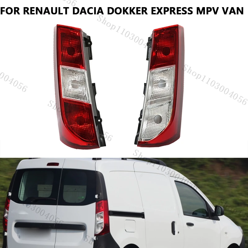 Car Rear Tail Light For Renault Dacia Dokker Express MPV Van 2012-2024 Stop Brake Warning Lamp Taillight 265556730R 265500284R