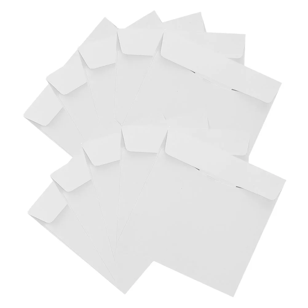 

10 Pcs Cd/dvd Mailing Envelope Mailer Boxes Sleeves Storage Case Flat Blank Cases