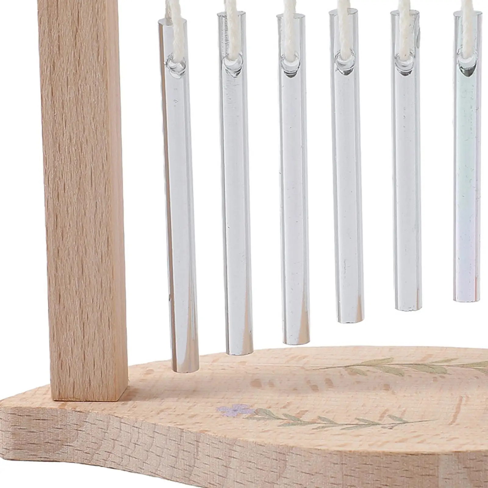 Wind Chime Kids Musical Toy Portable Single Row Accompaniment Percussion Instrument for Performance Classroom Boys Girls