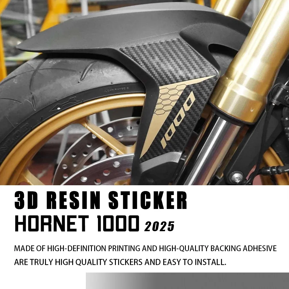 

For CB 1000 Hornet SP 2025- Hornet CB1000 Accessories Front fender protection 3D epoxy stickers