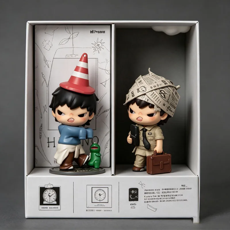 

New Genuine POP MART Hirono Tamed Wildgrass Serie Blind Box Cute Desktop Decor Figure Model Toy Collection Mystery Box Gifts