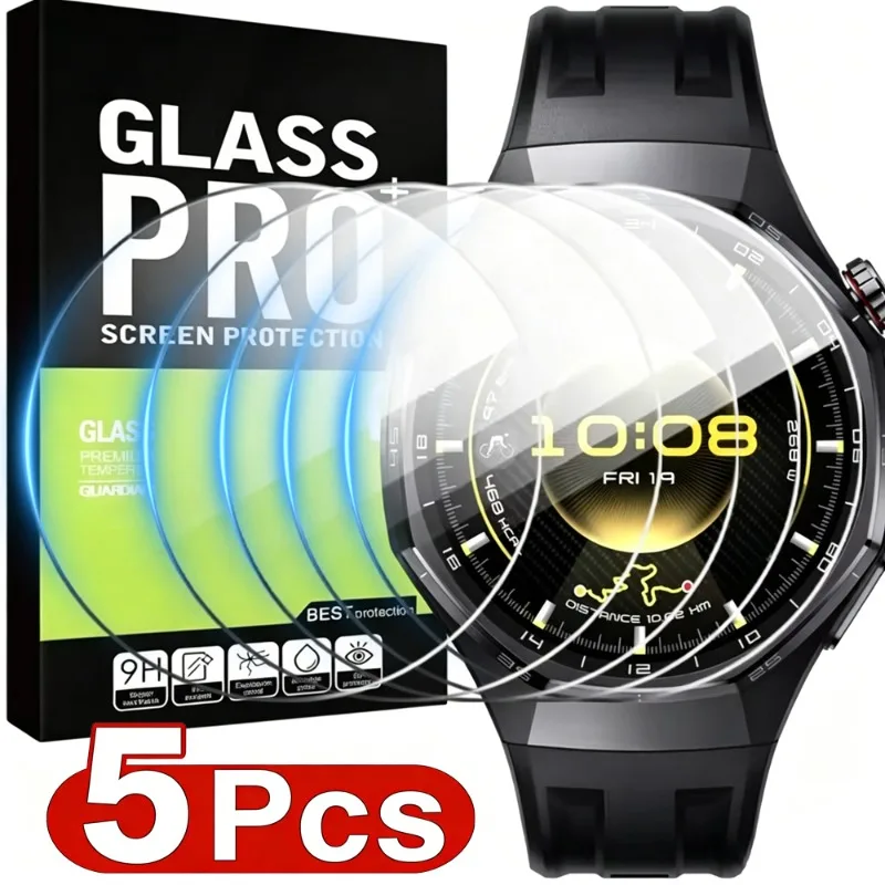 

1/2/3/5PCS Hardness Tempered Glass for Huawei Watch GT 5 6 Screen Protector 41mm 46mm Case-friendly Protective Film for GT6 GT5