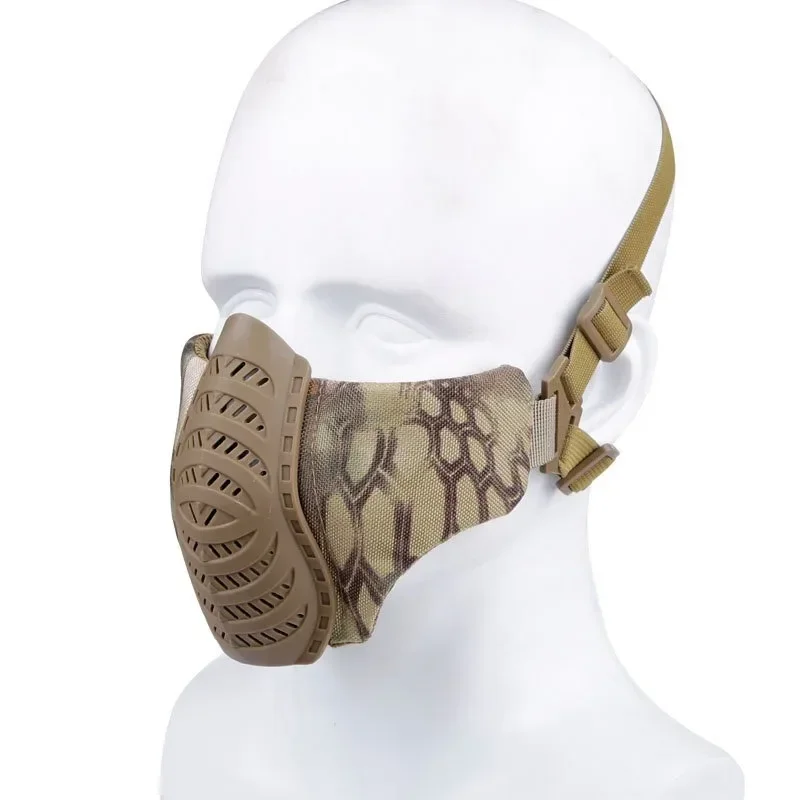

Tactical Cycling Half Face Protective Mask Breathable Airsoft Paintball CS Wargame Sports Outdoors Hunting Shooting Accessoires