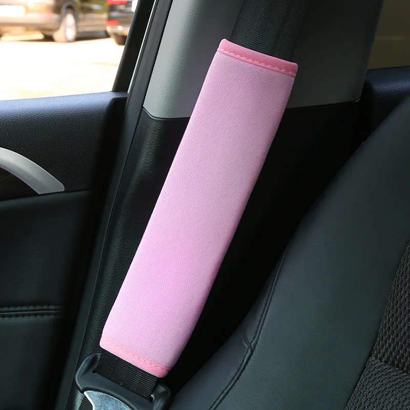 2 stücke Auto Sitz Gürtel Abdeckungen Auto Zubehör Plüsch Auto Sicherheit Gürtel Pad Schulter Pad Weiche Sicherheitsgurt Für Erwachsene zubehör Innen – Detail 10