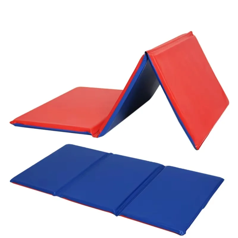 

Folding Aerobics Fitness Mat, Gymnastics Tumbling Exercise Mat, Yoga & Crawling Crash Cushion Mats, Safe & Soft for All Users