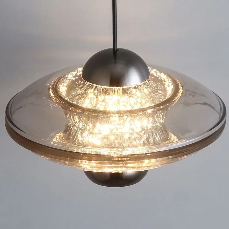 French Style Light Bedroom Lamp Bar Counter Dining Room Lifting Lamp Hanging Light Luxury Bedside Pendant LampInterior Lamps