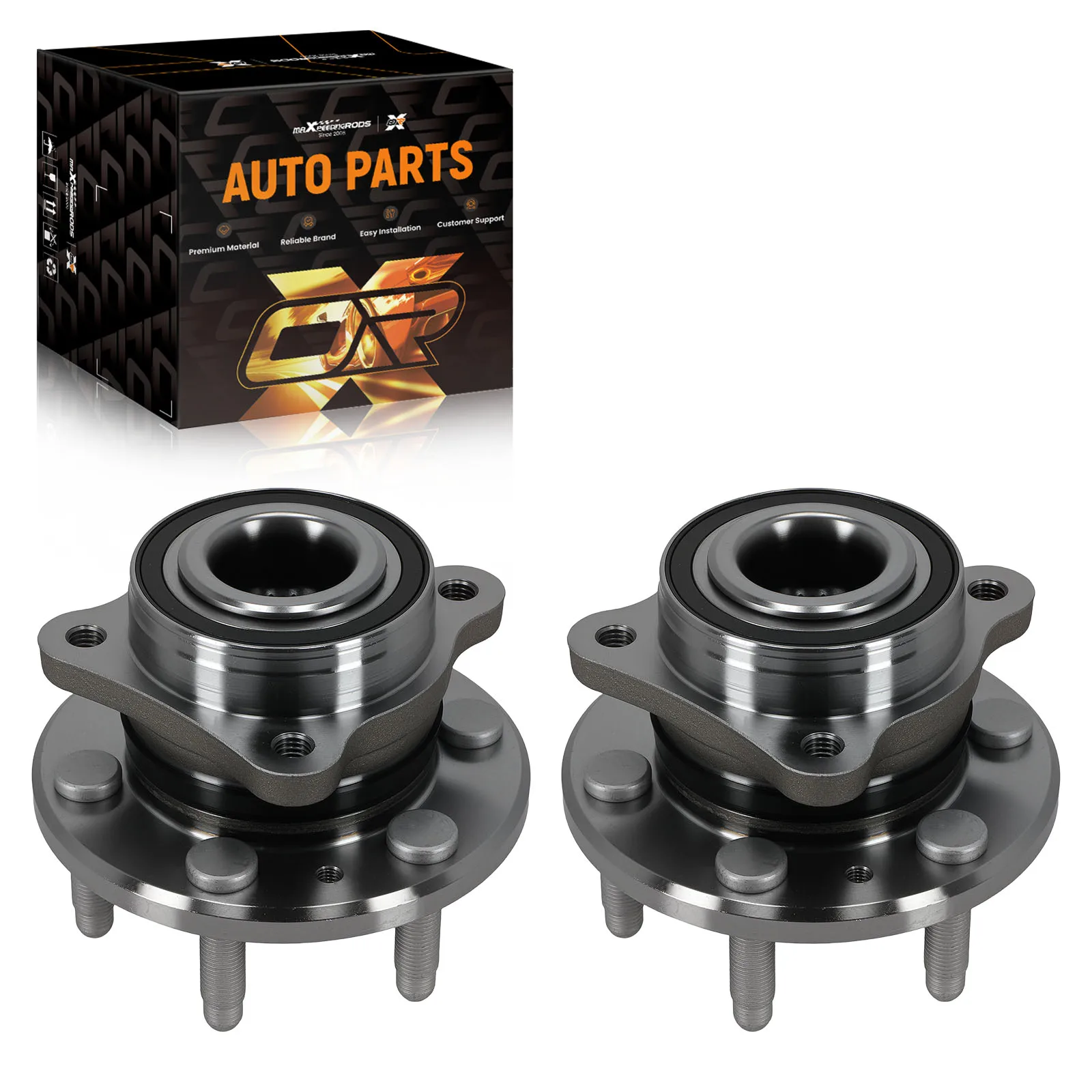 Pair Front Left Right Wheel Hub Assembly for Chevrolet Colorado 4WD 2015-2021