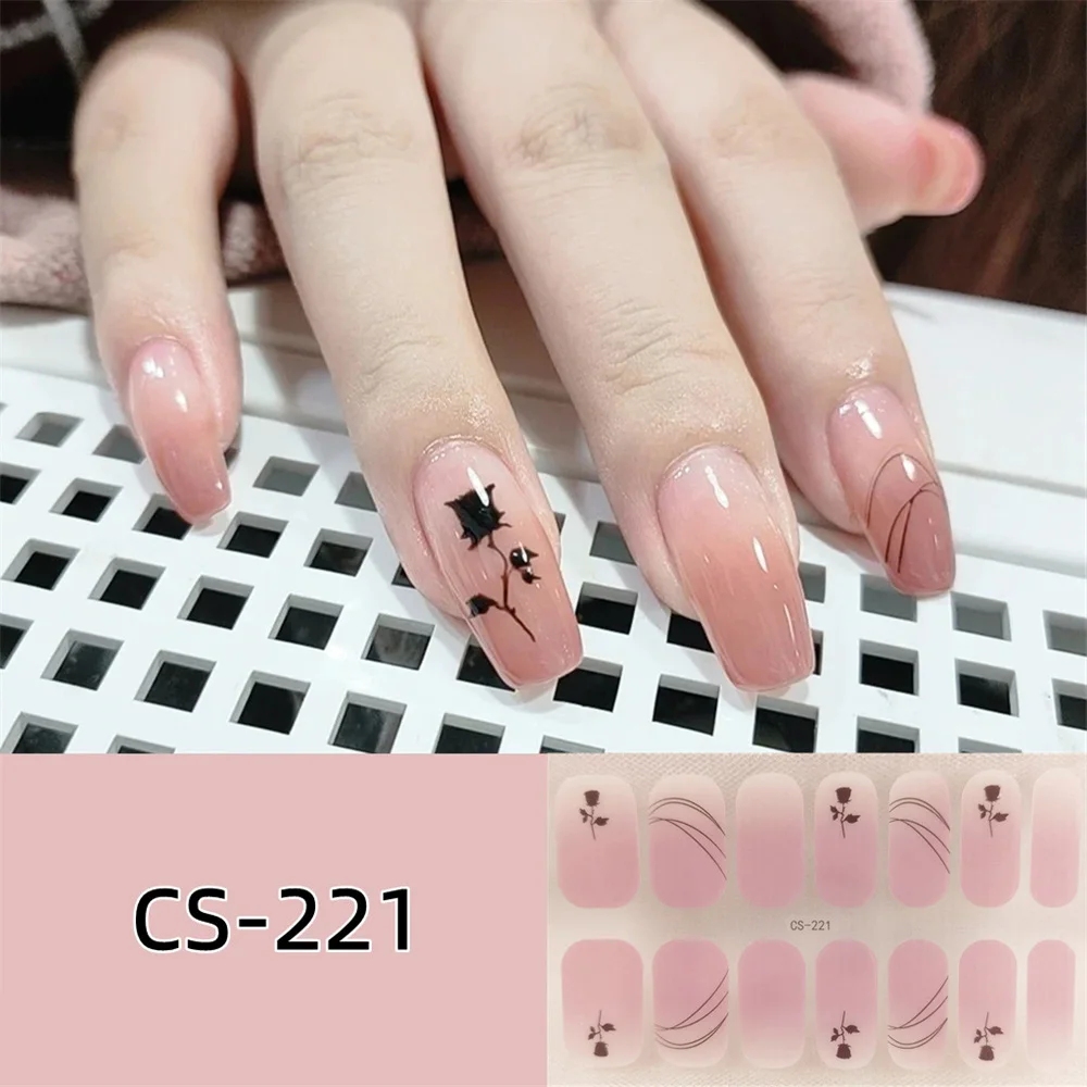 10/20/30PCS Waterproof Nail Stickers Female Bow Tie Nail Art Accessories Save Time Nail Supplies And Manicure Tools Nail Polish