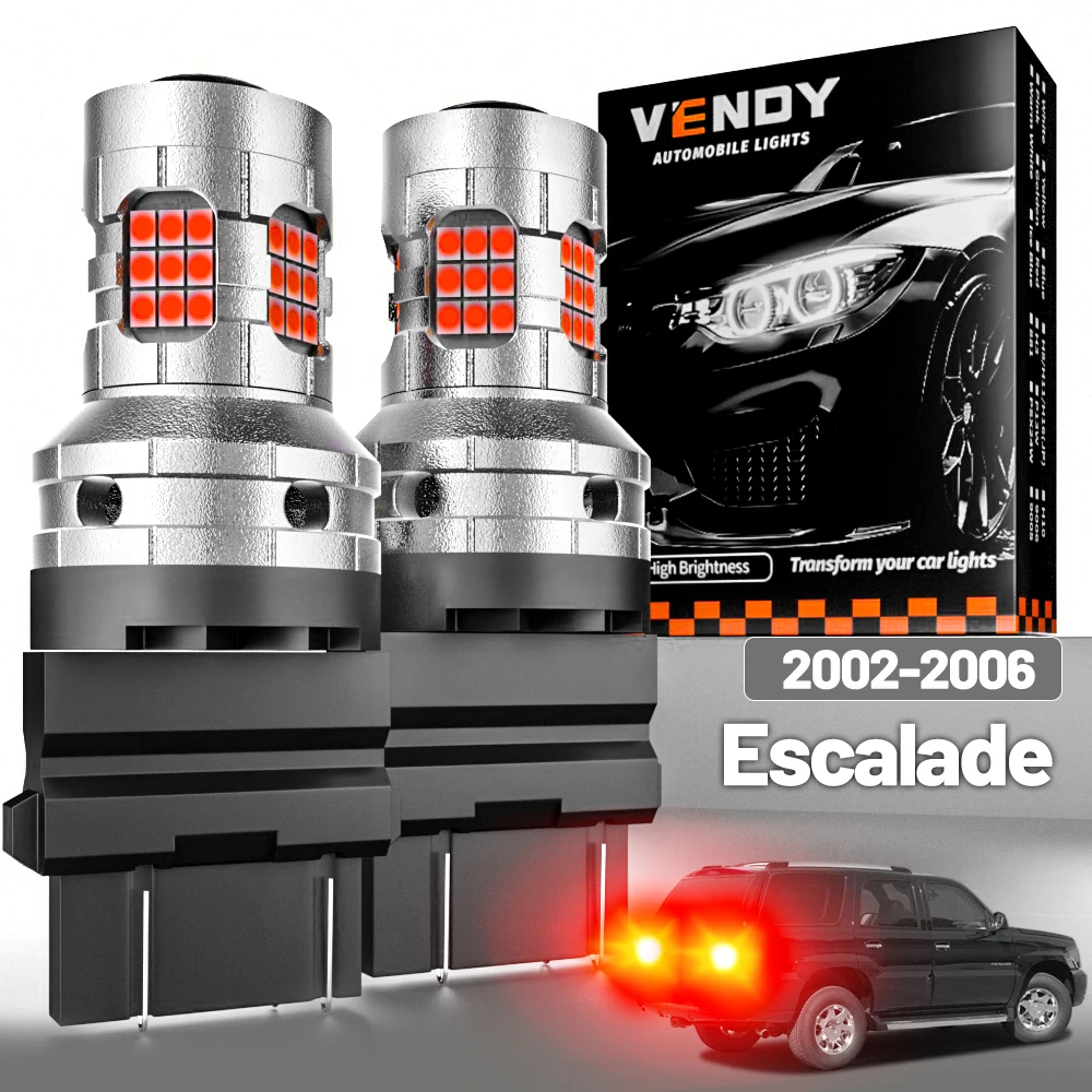 2pcs LED Brake Light For Cadillac Escalade 2002-2006 2003 2004 2005 Canbus Accessories