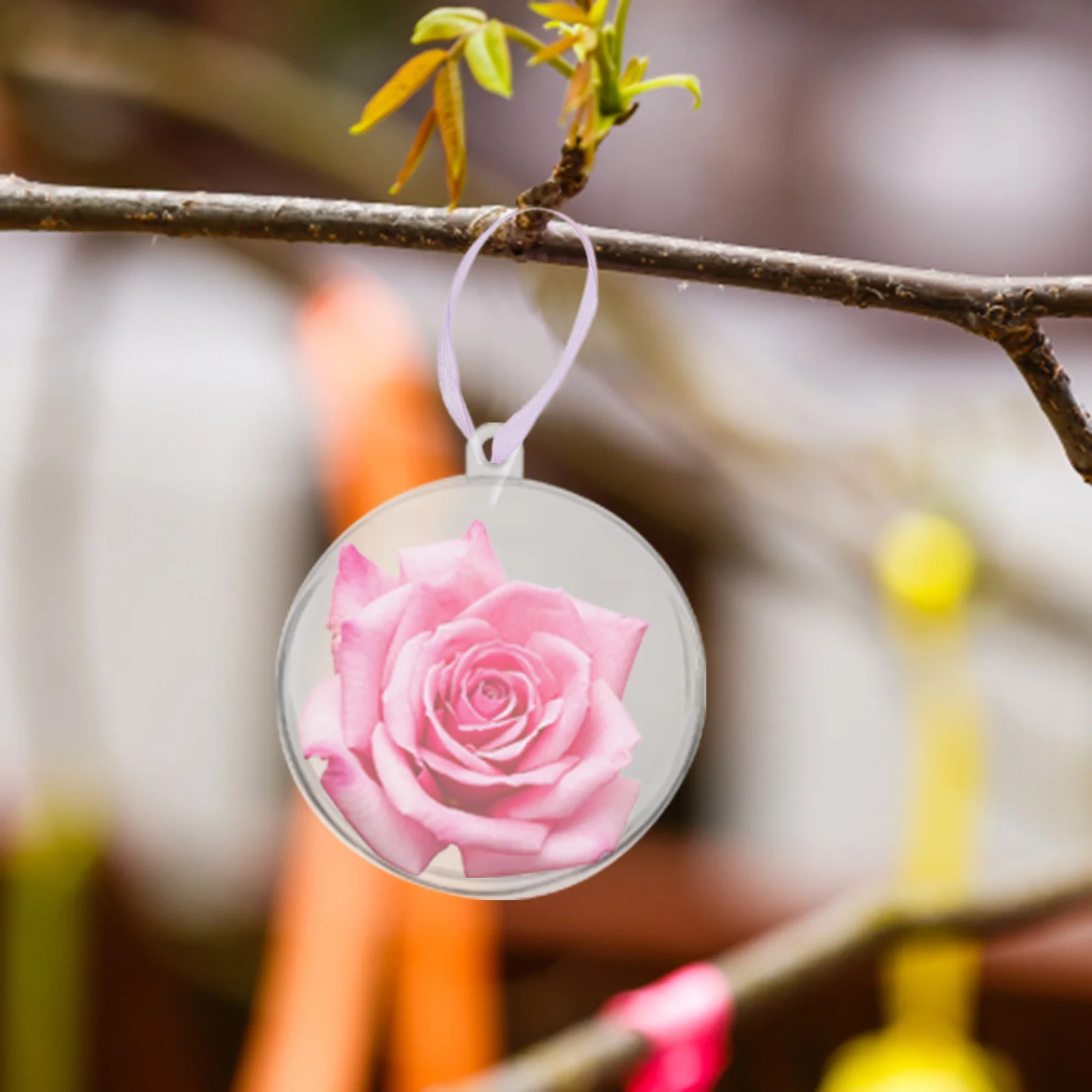 

24Pcs Crystal Clear Round Gift Cases Multiuse for Parties and Weddings As Hanging Decorations Christmas Gift Cases