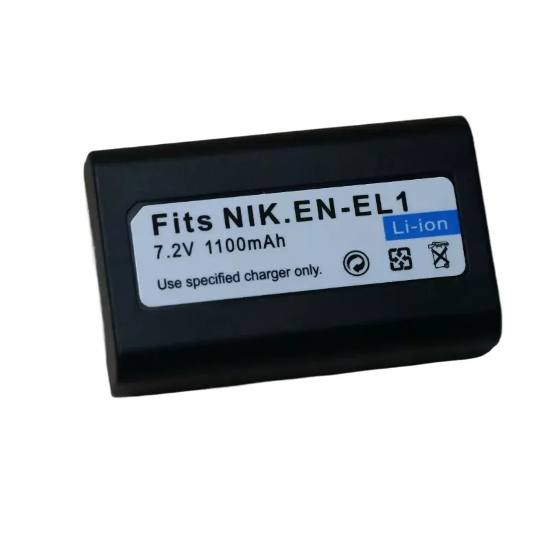 7.2V 1100mAh EN-EL1 Battery For Nikon EN-EL1 Coolpix 500 775 880 885 990 4300 4500 4800 5000 5400 5700 8700 Minolta A200 DG5W