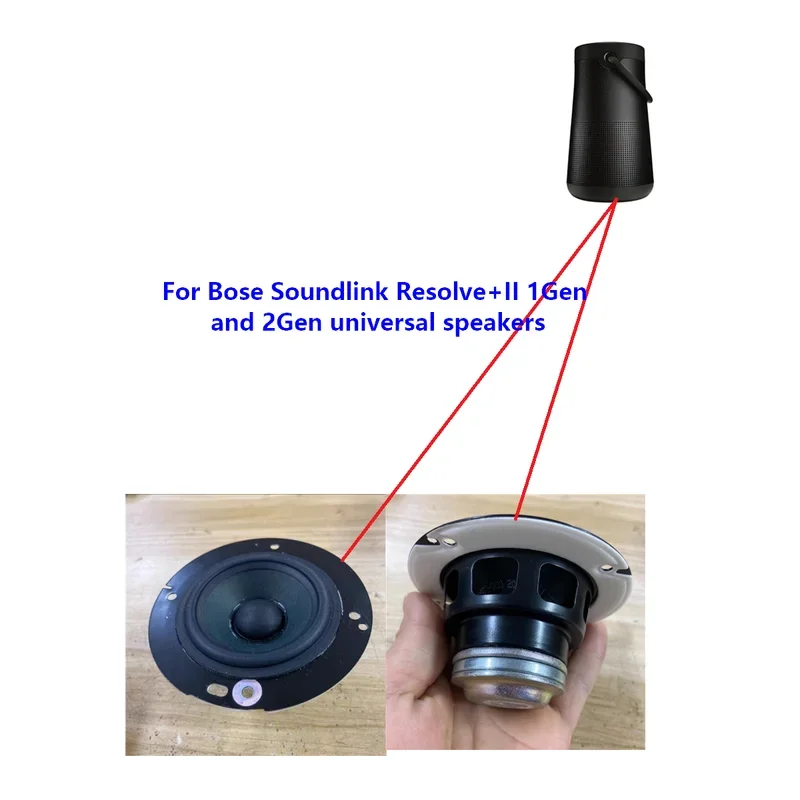 

Original speaker parts For Bose Soundlink Resolve+II 1Gen and 2Gen universal speakers Repair