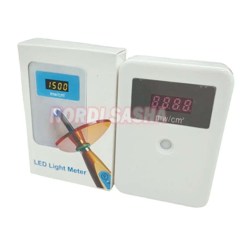 

1Pcs/Box Dental LED Curing Wireless Light Meter Tester Radiometer Testing Unit Digital Display Light Intensity Meter
