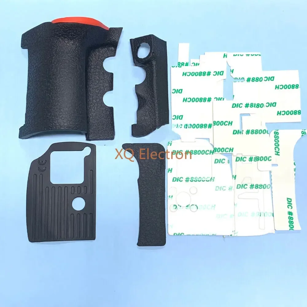 New 4PCS Bady Rubber (Grip+Left Side+Thumb+Bottom) for Nikon D810 d810A Repair Parts