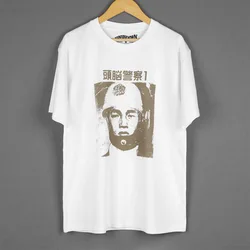 Zuno Keisatsu T-Shirt Brain Japanese Punk Rock Folk Music Cool DNA Frank Zappa Men's Clothing Short Sleeve Tee Shirt