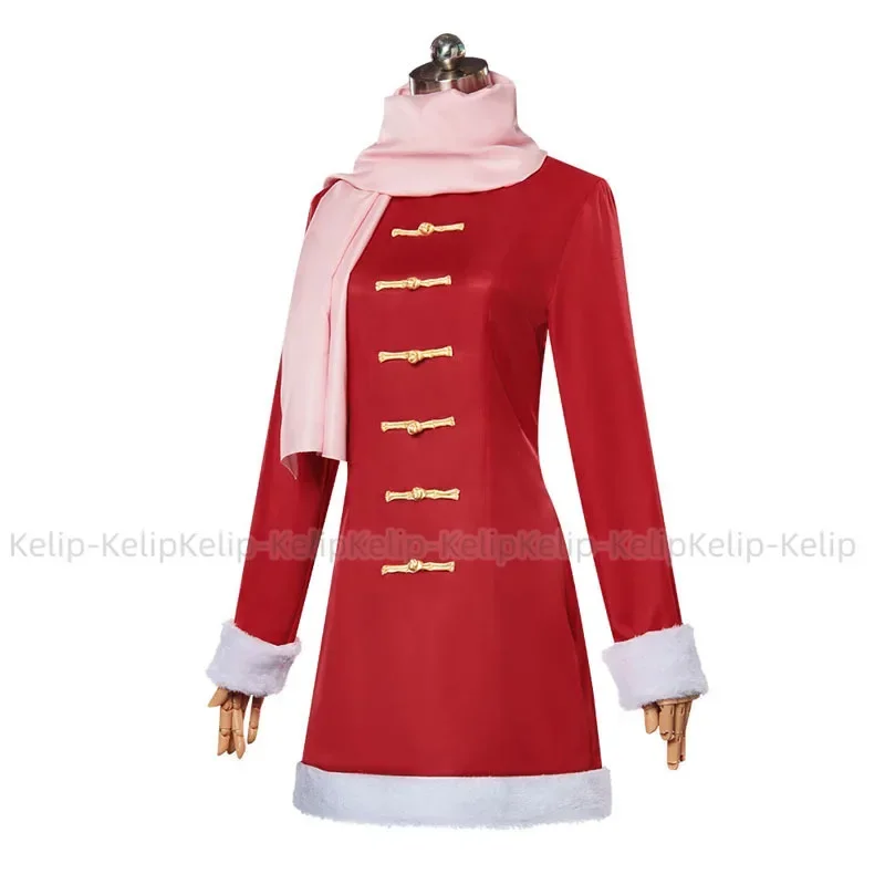 Anime Kagura Cosplay Costume Gintama Leader Kagura Wigs And Headwear Christmas Cosplayer Costumes Christmas Party Dressing Up