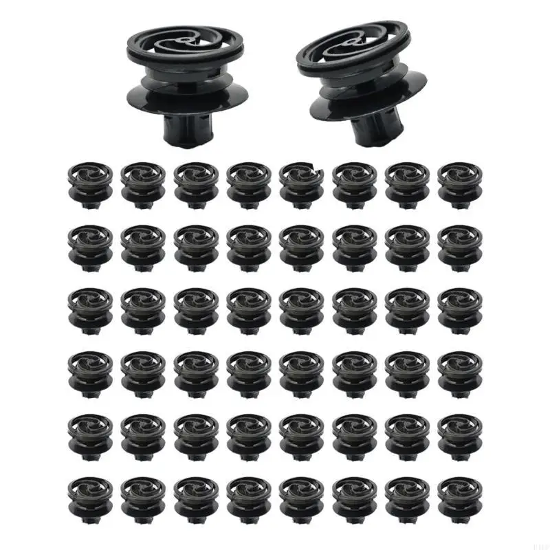 F1CF 50 Pieces Car Door Panel Retainer Clips Designed For Corrosion Resistance And Precise Fit, Enhancing Vehicle Aesthetic