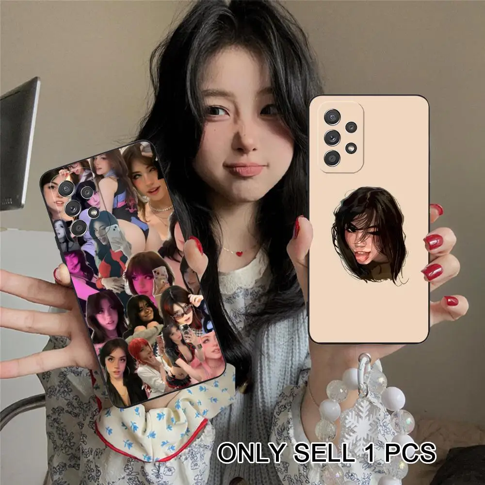 Hannah Owo Phone Case for Samsung Galaxy A57 56 55 54 53 52 51 37 36 35 34 33 32 31 5G Soft TPU Shockproof Cover