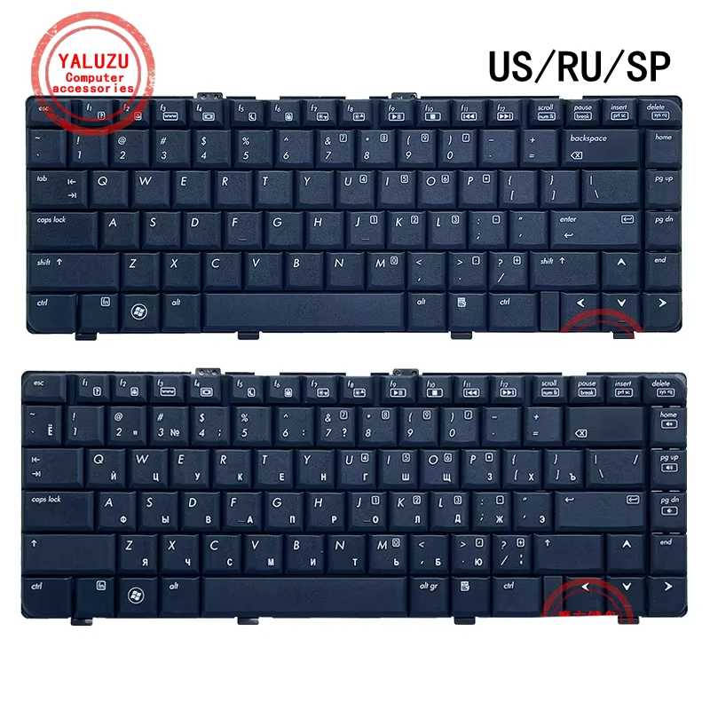US/RU/SP English/Russian/Spanish NEW Laptop Keyboard For HP Compaq DV6000 DV6400 DV6500 DV6010 DV6700
