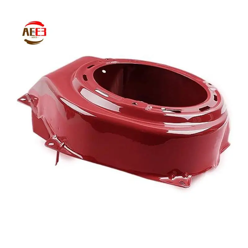 AEE3-Starter Cooling Fan Cover Guard For Honda GX390 GX340 188F 5Kw 6.5Kw 11HP 13HP Generator Water Pump,Red