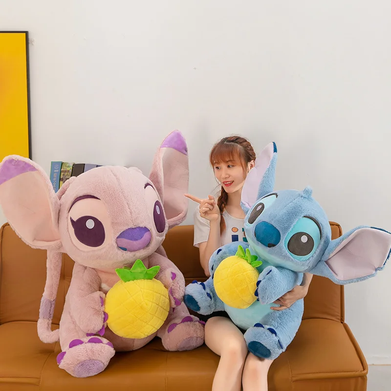 Cute Alien Plush Toy Doll Pineapple Transforms Into Stitch Children's Pillow Female Birthday Gift Doll