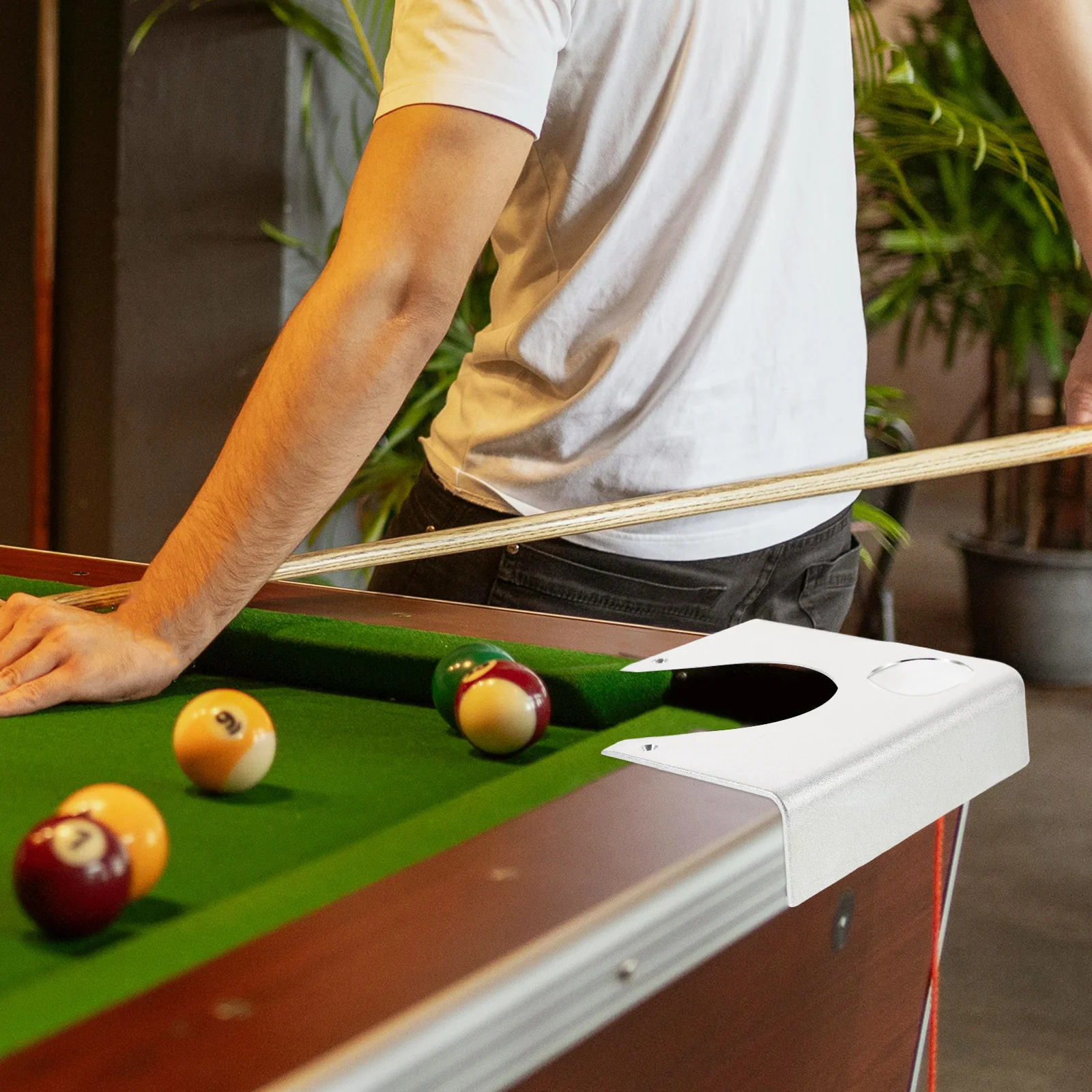 

Corner Guard Plate for Billiard Snooker Pool Table Stainless Steel Round Edge Protector Easy Install No Tools Needed Rectangle