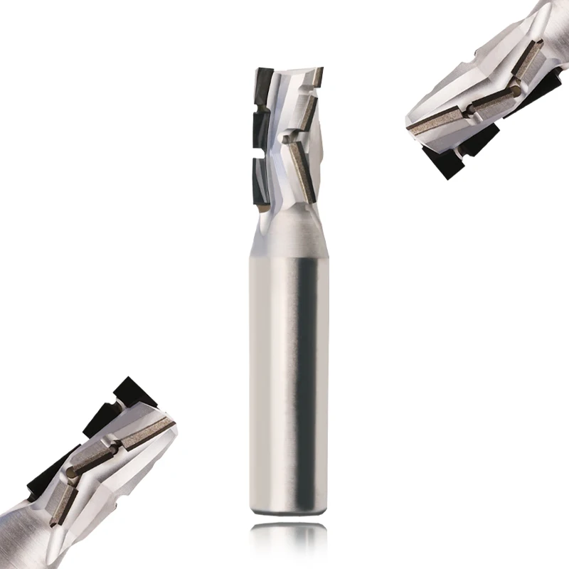 Top Quality Custom Diamond Spiral Edge Milling CNC Router Bits for WoodWorking Chipboard MDF
